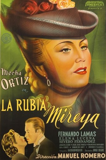 La rubia Mireya Poster of La rubia Mireya
