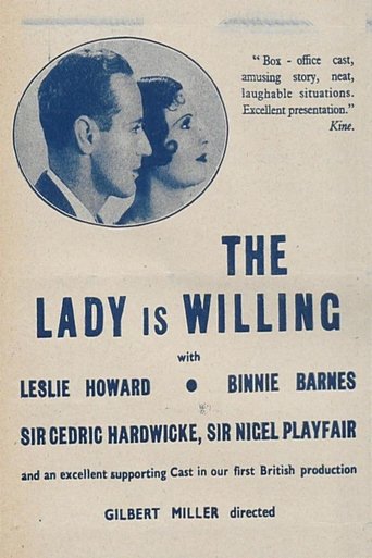 The Lady Is Willing Poster of The Lady Is Willing