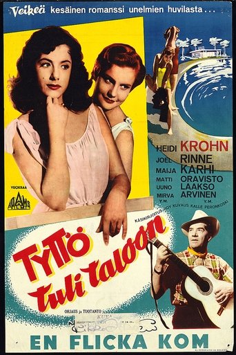 Tyttö tuli taloon Poster of Tyttö tuli taloon