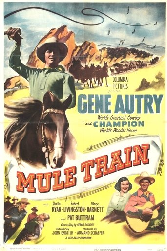 Mule Train Poster of Mule Train