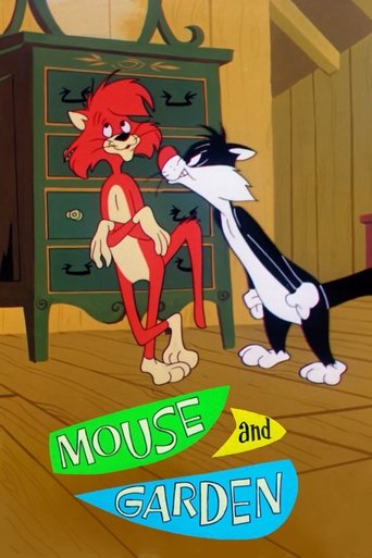 Mouse and Garden Poster of Mouse and Garden