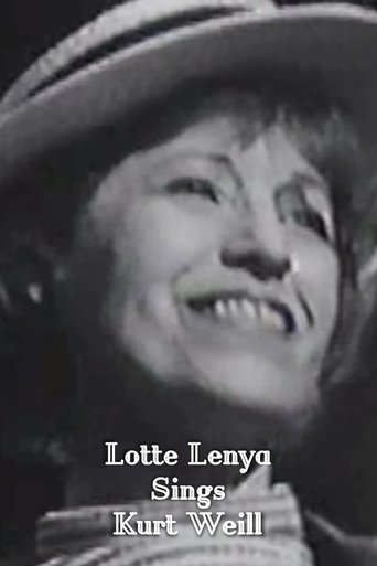 Lotte Lenya Sings Kurt Weill Poster of Lotte Lenya Sings Kurt Weill