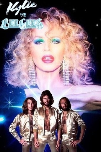 Kylie Minogue V The Bee Gees Poster of Kylie Minogue V The Bee Gees