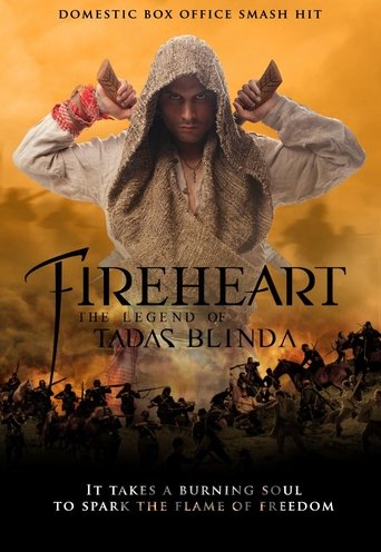 Fireheart: The Legend of Tadas Blinda Poster of Fireheart: The Legend of Tadas Blinda
