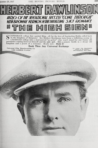 The High Sign Poster of The High Sign