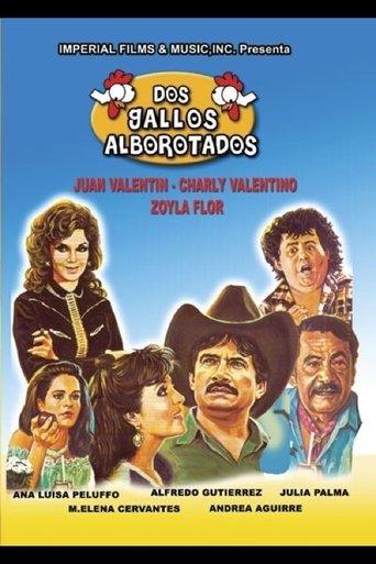 Dos gallos alborotados Poster of Dos gallos alborotados