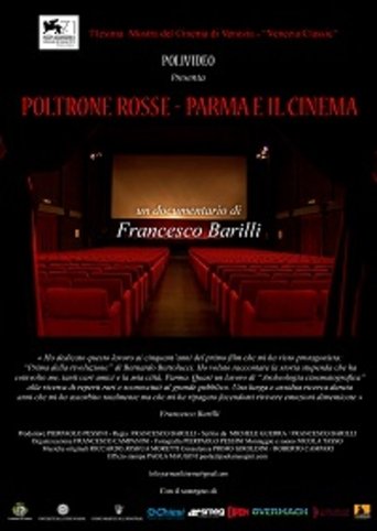 Red Chairs - Parma and the Cinema Poster of Red Chairs - Parma and the Cinema