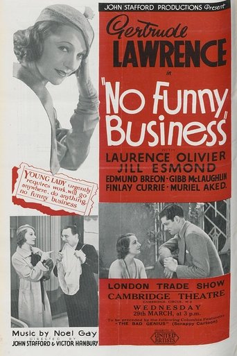 No Funny Business Poster of No Funny Business