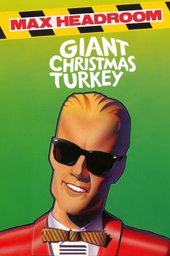 Max Headroom's Giant Christmas Turkey Poster of Max Headroom's Giant Christmas Turkey