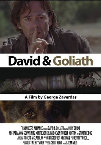 David and Goliath Poster of David and Goliath
