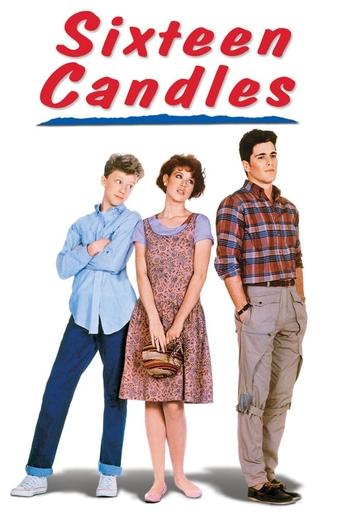 Sixteen Candles Poster of Sixteen Candles