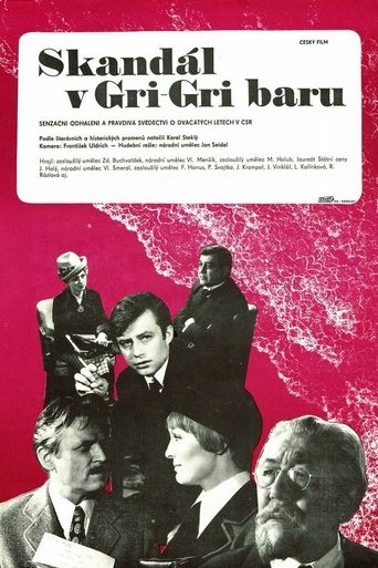 Skandál v Gri-Gri baru Poster of Skandál v Gri-Gri baru
