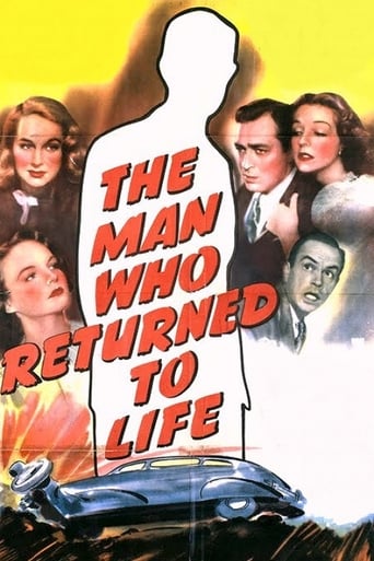 The Man Who Returned to Life Poster of The Man Who Returned to Life