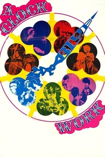 A Clockwork Blue Poster of A Clockwork Blue