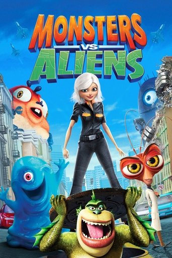 Monsters vs Aliens Poster of Monsters vs Aliens