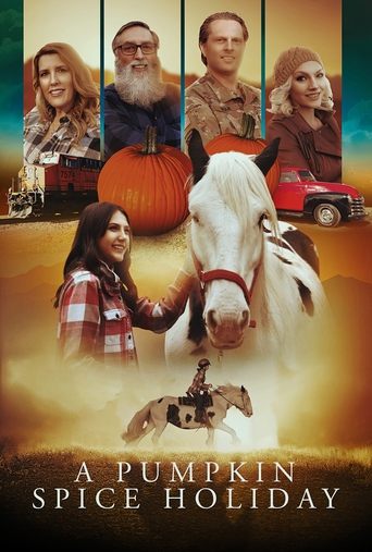 A Pumpkin Spice Holiday Poster of A Pumpkin Spice Holiday