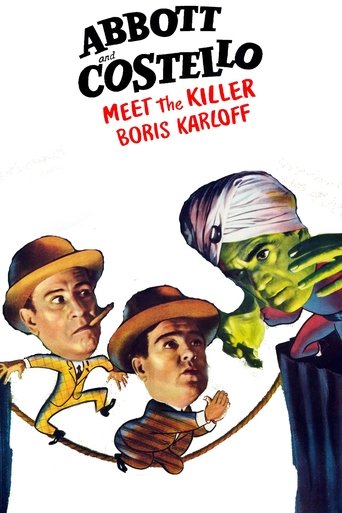 Bud Abbott and Lou Costello Meet the Killer, Boris Karloff Poster of Bud Abbott and Lou Costello Meet the Killer, Boris Karloff