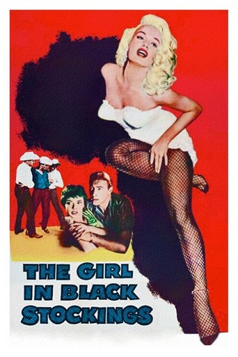 The Girl in Black Stockings Poster of The Girl in Black Stockings