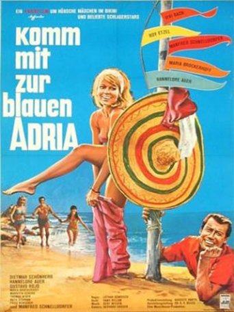Komm mit zur blauen Adria Poster of Komm mit zur blauen Adria
