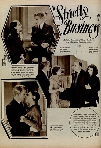 Strictly Business Poster of Strictly Business