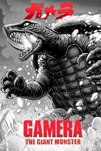 Gamera, the Giant Monster Poster of Gamera, the Giant Monster