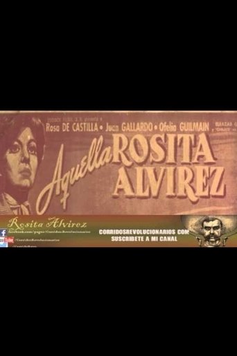 Aquella Rosita Alvírez Poster of Aquella Rosita Alvírez