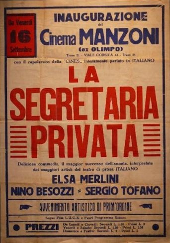 The Private Secretary Poster of The Private Secretary