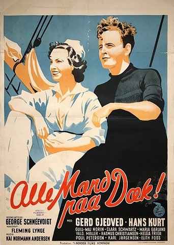Alle mand paa dæk Poster of Alle mand paa dæk