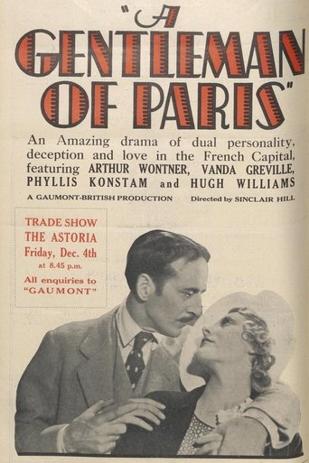 A Gentleman of Paris Poster of A Gentleman of Paris
