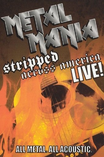 VH1 Metal Mania: Stripped Across America Tour Live Poster of VH1 Metal Mania: Stripped Across America Tour Live