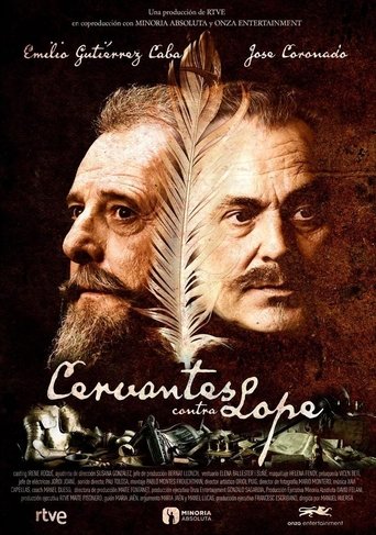 Cervantes versus Lope Poster of Cervantes versus Lope