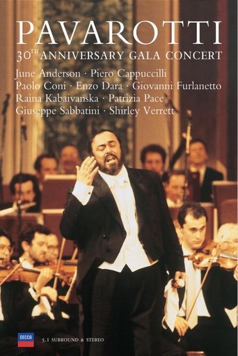 Pavarotti 30th Anniversary Gala Concert Poster of Pavarotti 30th Anniversary Gala Concert