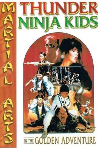 Thunder Ninja Kids In The Golden Adventure Poster of Thunder Ninja Kids In The Golden Adventure