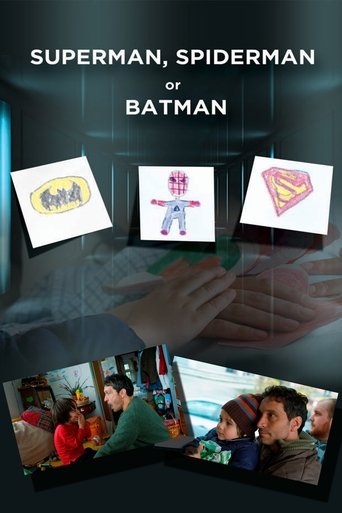 Superman, Spider-Man or Batman Poster of Superman, Spider-Man or Batman