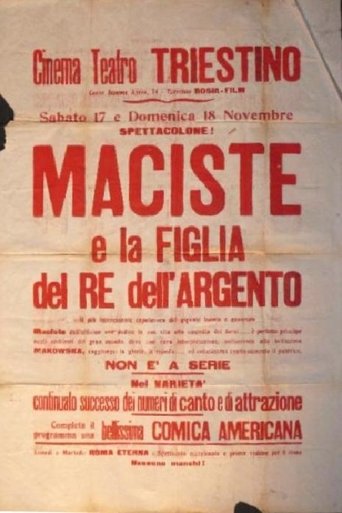Maciste e la figlia del re dell'argento Poster of Maciste e la figlia del re dell'argento