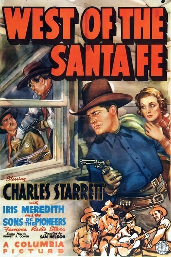 West of the Santa Fe Poster of West of the Santa Fe