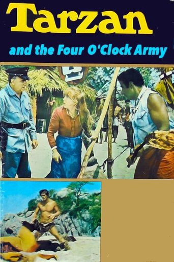 Tarzan and the Four O'Clock Army Poster of Tarzan and the Four O'Clock Army