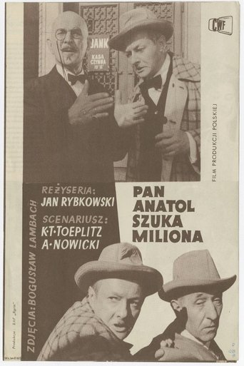 Pan Anatol szuka miliona Poster of Pan Anatol szuka miliona