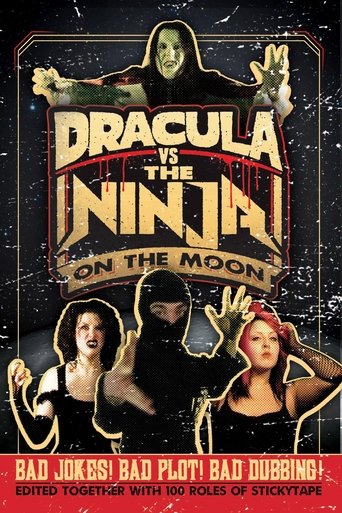 Dracula vs the Ninja on the Moon Poster of Dracula vs the Ninja on the Moon