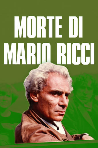 The Death of Mario Ricci Poster of The Death of Mario Ricci