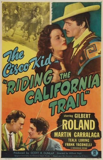 Riding the California Trail Poster of Riding the California Trail