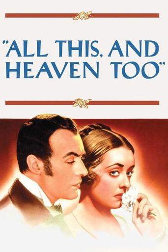 All This, and Heaven Too Poster of All This, and Heaven Too