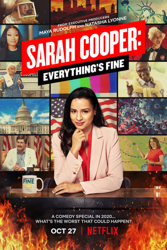 Sarah Cooper: Everything's Fine Poster of Sarah Cooper: Everything's Fine