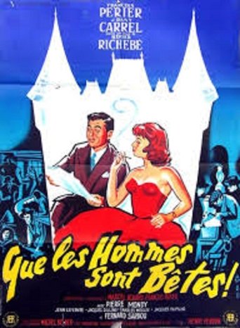 Que les hommes sont bêtes Poster of Que les hommes sont bêtes