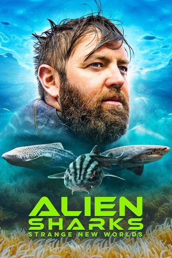 Alien Sharks: Strange New Worlds Poster of Alien Sharks: Strange New Worlds