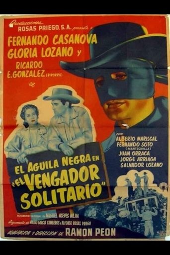 El aguila negra en 'El vengador solitario' Poster of El aguila negra en 'El vengador solitario'