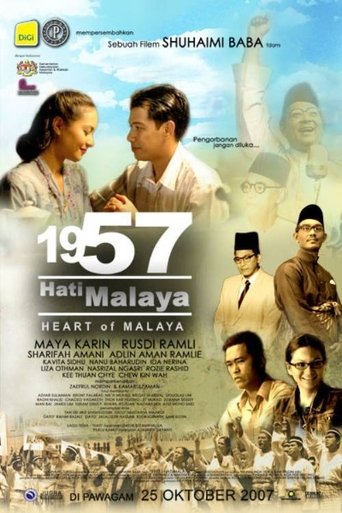 1957 Hati Malaya Poster of 1957 Hati Malaya