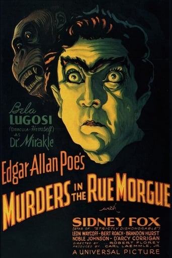 Murders in the Rue Morgue Poster of Murders in the Rue Morgue