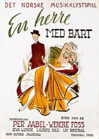 En herre med bart Poster of En herre med bart