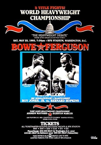 Riddick Bowe vs. Jesse Ferguson Poster of Riddick Bowe vs. Jesse Ferguson